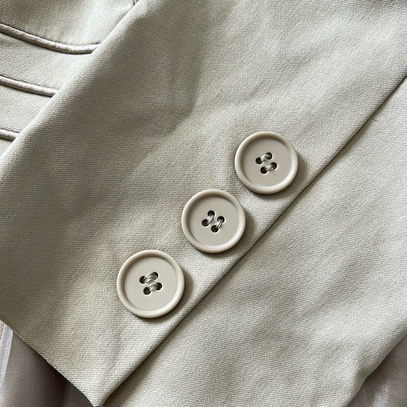 Rampage fitted khaki blazer with front hook closure - Picture 4 of 9